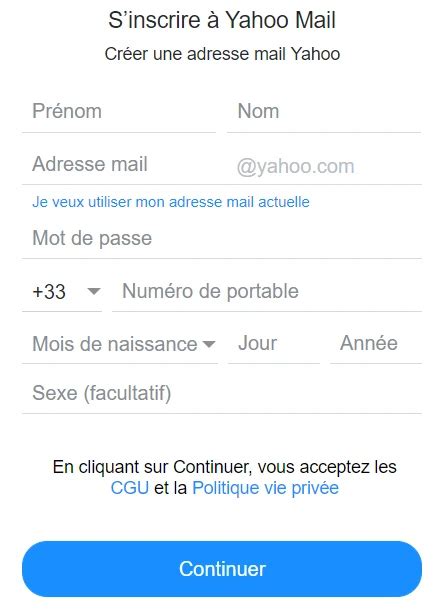 Comment Créer Une Adresse Mail Yahoo Fralfanotv