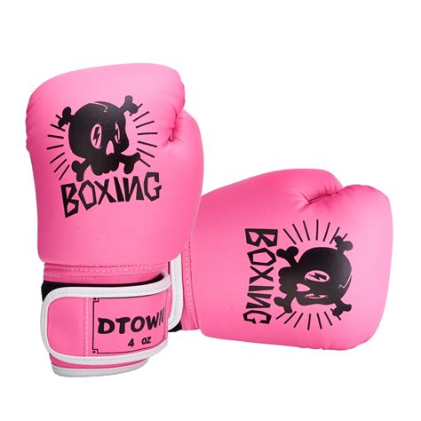 Dtown Girls Boxing Gloves 4oz Pu Kids Boxing Gloves For Children Age 3