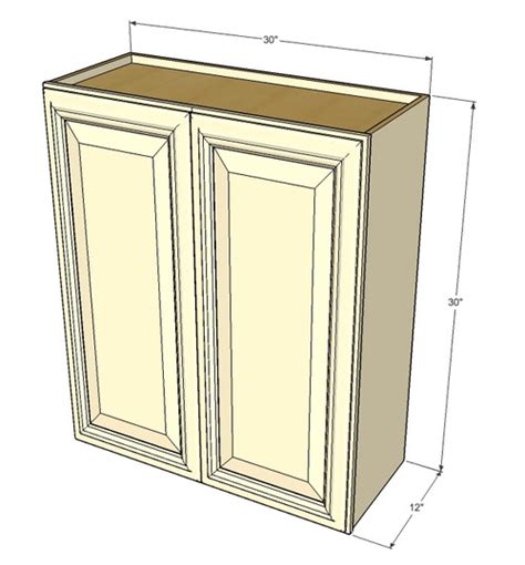 Large Double Door Nantucket Linen White Wall Cabinet 30 Inch Wide X