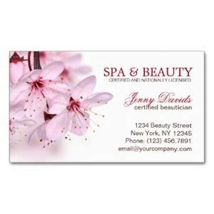 Orange watercolor creative business card. Business Card Templates for Beauty and Cosmetics Professionals