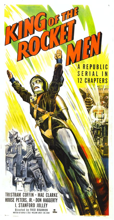 Posters are important because this is the first impression you get about the movie you are about to see, so if it is attractive and has a catchy phrase along with a cool design, then most probably people will choose that movie instead of others. King Of The Rocket Men | Movie posters vintage, Classic ...