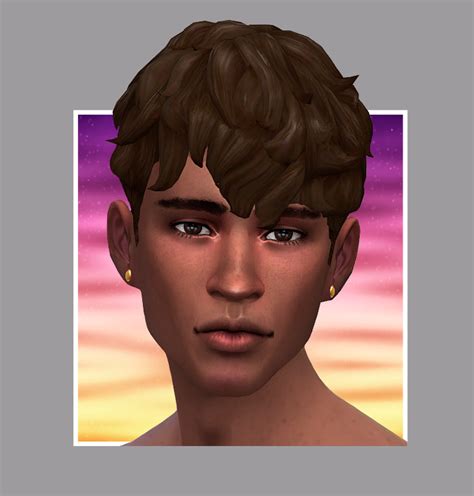 Sims 4 Curly Hair Cc Male