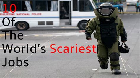 10 Of The Worlds Scariest Jobs Video Dailymotion
