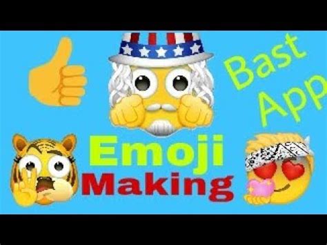 Maybe you would like to learn more about one of these? EMOJI MAKER App. Make your Own Emoji in Your Android ...