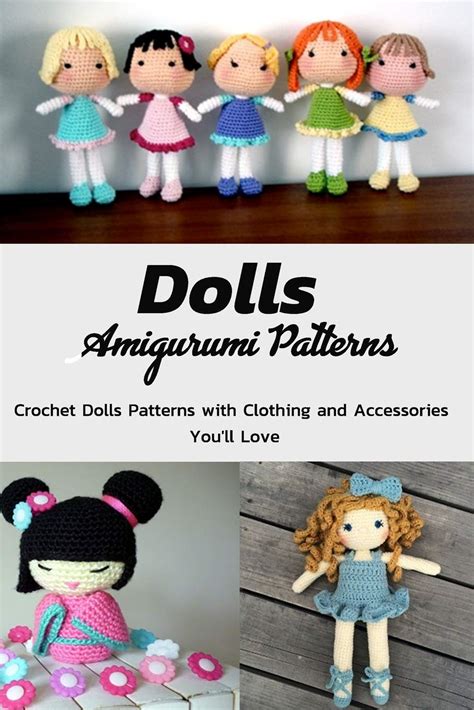 Buy Dolls Amigurumi Patterns Crochet Dolls Patterns With Clothing And