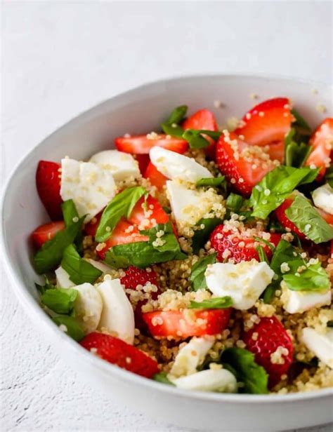 Strawberry Balsamic Bites With Feta And Basil