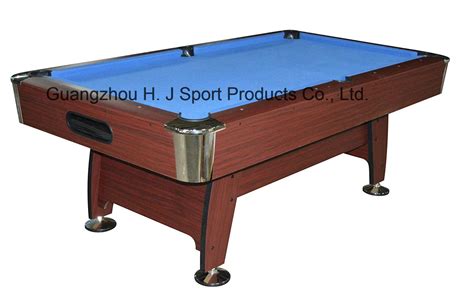 American Style 6ft 7ft 8ft Nine Ball Pool Table Billiard Table China