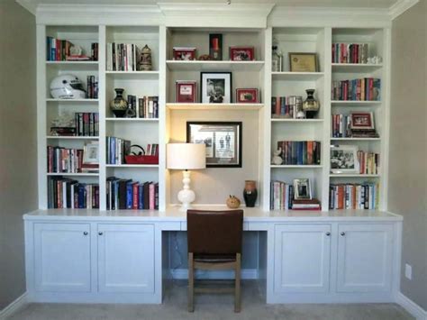 Image Result For Desk Wall Unit With Images Bookcase