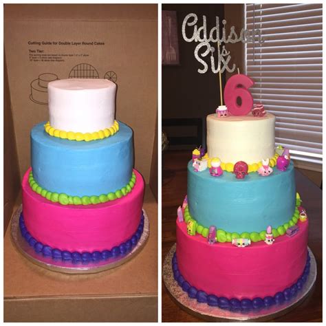 The bakery staff will help you to pick out options and fill out a cake order form. Shopkins Cake. Ordered 3 tiered cake from Sam's club and decorated myself with Shopkins ...