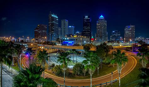 Downtown Tampa At Night Wesley Hetrick Flickr
