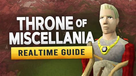 Rs3 Throne Of Miscellania Realtime Quest Guide Youtube