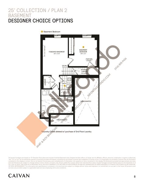 Fox Run Homes | 25' Collection / Plan 2 - Basement Options | 2147 sq.ft