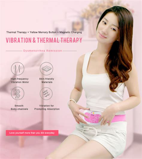 The Wireless Massage Belt Can Relieve Menstrual Cramping And Bloating Its Sleek Portable And