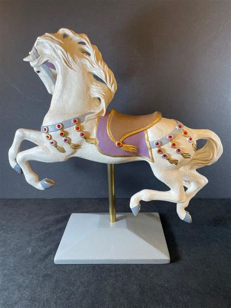 Lot 166 Handpainted Carousel Horse Figure