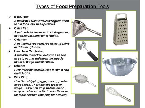 Food Service Tools And Equipment Ppt Video Online Download