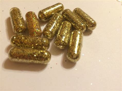 Pin On Gold Capsule