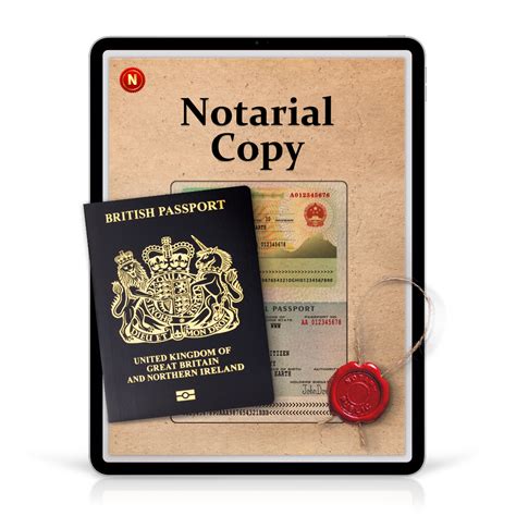Certified True Copy Of Passport Or Id Notary24 Online Notary Services
