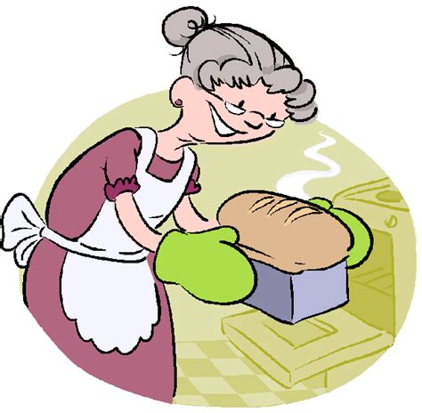 Woman Baking Bread Clipart Clipart Best Clipart Best