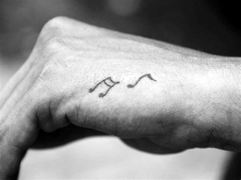 43 Simple Music Tattoos For Men 2023 Inspiration Guide