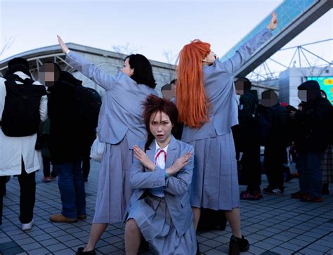 The Best Japanese Cosplayers From Day Of Winter Comiket Photos