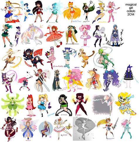 Artists Band Together To Celebrate Beloved Magical Girl Characters Huffpost