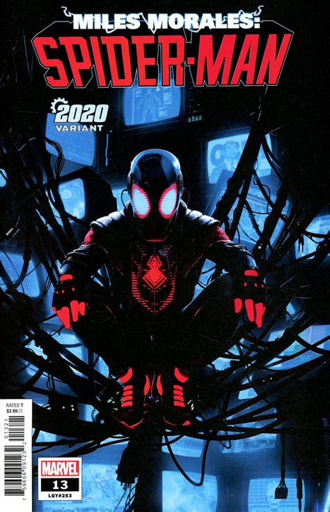 Miles Morales Spider Man 13 Cover B Variant Rahzzah 2020 Cover