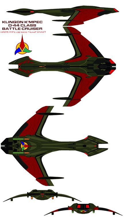 Klingon Kmpec D 44 Class Battle Cruiser By Bagera3005 On Deviantart