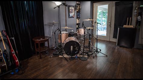 Recording Massive Drums In A Home Studio Mic Placement And Luna Youtube