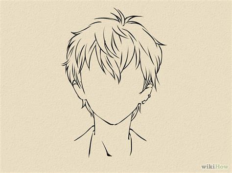 How To Draw A Manga Face Male 15 Steps With Pictures Anime Face