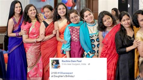 The Indian Women Who Are Pledging To Wear Saris All Year Long Bbc News