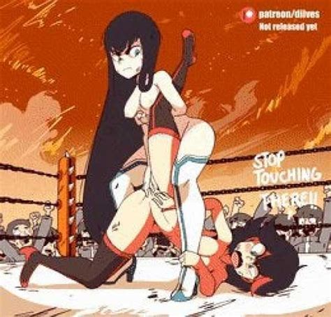 Satsuki Wrestling Ryuko Diives Kill La Kill Hentai Arena