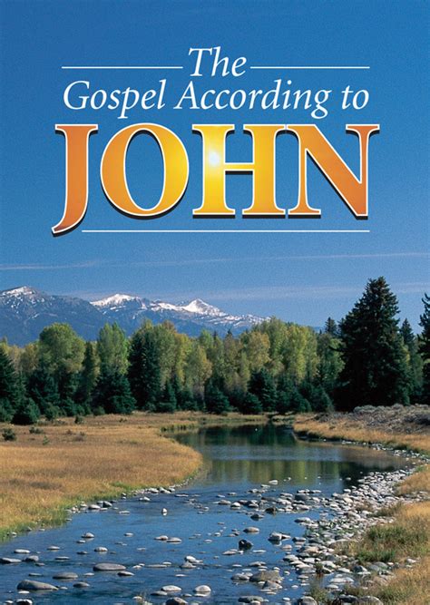 To set forth christ in his deity in order to spark believing faith in his readers. KJV John's Gospel | Free Delivery when you spend £10 ...