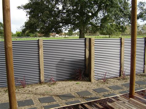 The first advantage steel posts have over the standard wooden 4×4 or 6×6 is cost. Corrugated Metal Fence Installation