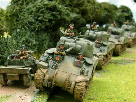 Wargaming With Silver Whistle Ww2 Allied Armour Part 2 Sherman Tanks