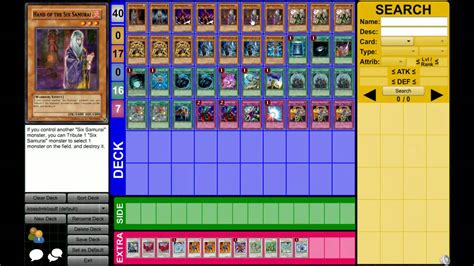 Like for amazing six sam combos gateway is the most broken card in any six sam deck. Six Samurai Deck Profile - Yu-Gi-Oh! Dueling Network - YouTube