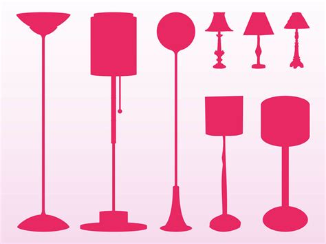 Lamps Silhouettes Vector Art And Graphics