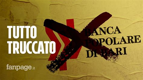 Nell'elaborato dopo commenteremo il comportamento con cui poter conseguire il credito obbligazionario attorno al comune di prestito banca come funziona. Banca Popolare di Bari, l'audio shock che rivela come ...