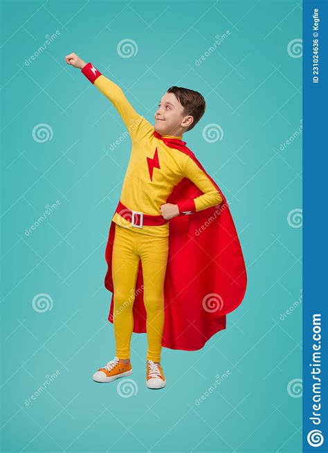 Superhero Kid Ready To Fight Stock Photo Image Of Superhero Child