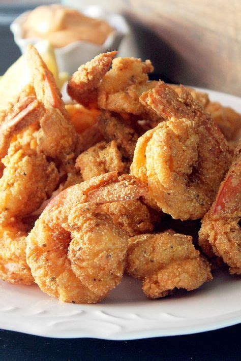 Dip shrimp in the corn flour, coat well, and place into hot oil, making sure not to overcrowd the pan. Creole Fried Shrimp | Recipe | Recipes, Shrimp dishes