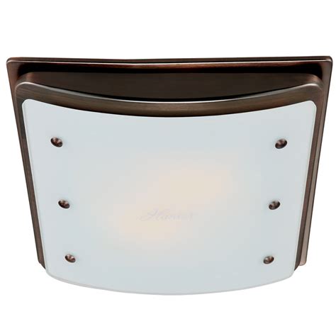 Hunter Ellipse Bathroom Ventilation Fan With Light Hunter Pure Air