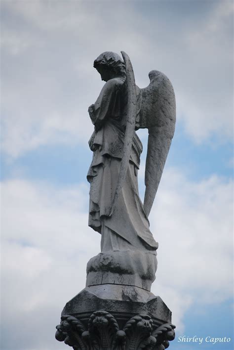 Angel At Laurel Hill Cemetery Philadelphia By S Caputo Angel