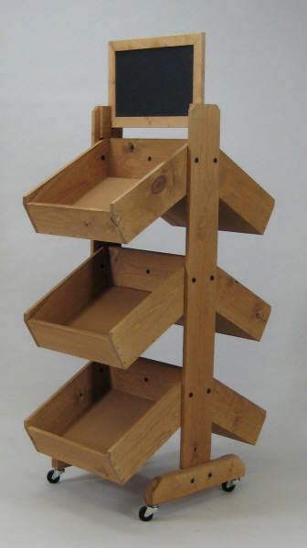 Some vegetables are very moist and hold a lot of water, so it is sometimes good to leave the drawer slightly open if storing extremely damp produce to prevent wilting. 3 Tier Double Sided Vegetable Bin | Produce Rack | Display