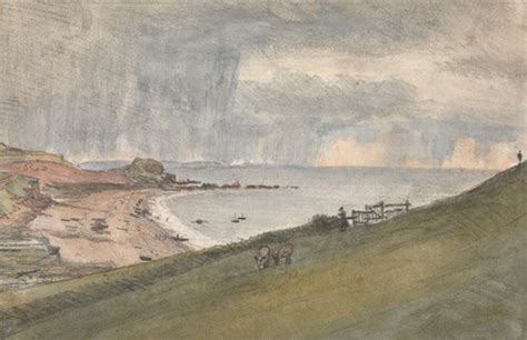 Budleigh Salterton An Easier Way Of Descending Ye Cliff By William Crotch Artvee
