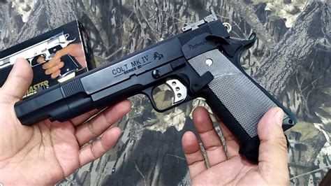 Colt Mk Iv Serie 80 Pistola De Airsoft Centimeter Master Taiwan