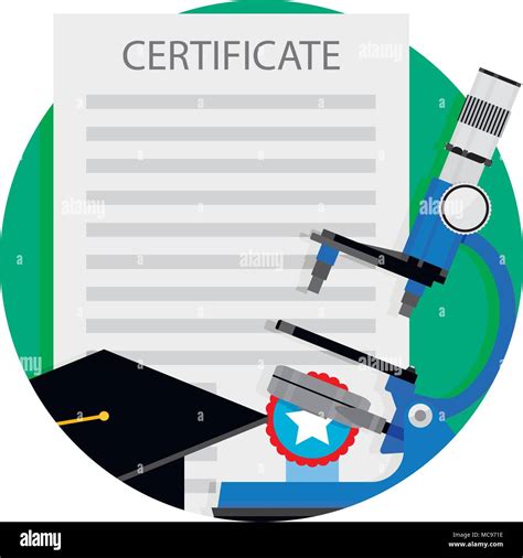 Academic Education Icon Vector Degree And Diploma Certificate