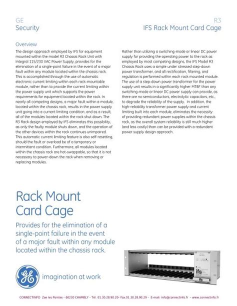 Rack Mount Card Cage Connectinfo