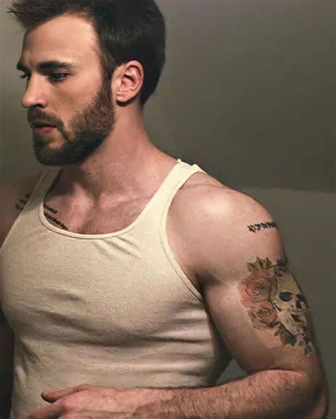 Chris Evans Tattoo Avengers