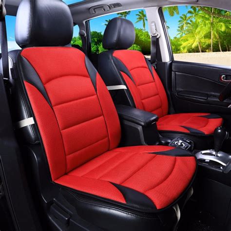 1pcs Air Mesh Car Seat Cover Pad Breathable Auto Front Seats Cushion Protect Automobile Interior