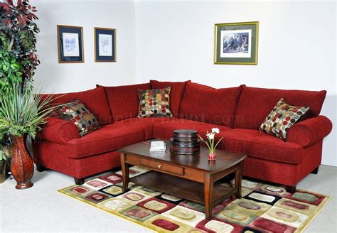 Red Sectional Sofa Be Equipped Sectional With Chaise Be Equipped Regarding Red Sectional Sofas 