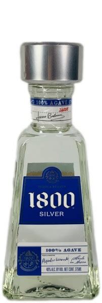 1800 Silver Tequila 375ml Mid Valley Wine And Liquor